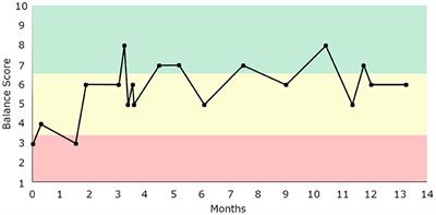 Self-Monitoring of Balance Performance can Reduce the Rate of Falls Among Older Adults